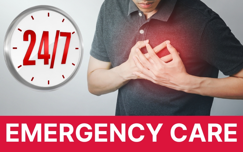 24x7 Emergency Cardiac Care